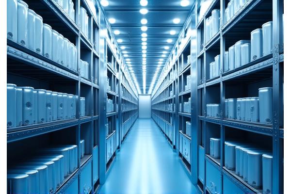 최첨단 콜드체인 시설 내부 이미지